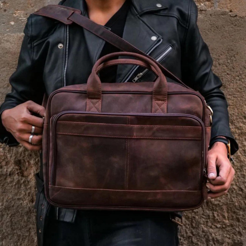 Handmade Leather Laptop Backpack – Tailor Leather