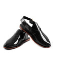 Men's Handmade Black Genuine Leather Peshawari Chappal – Tailor Leather