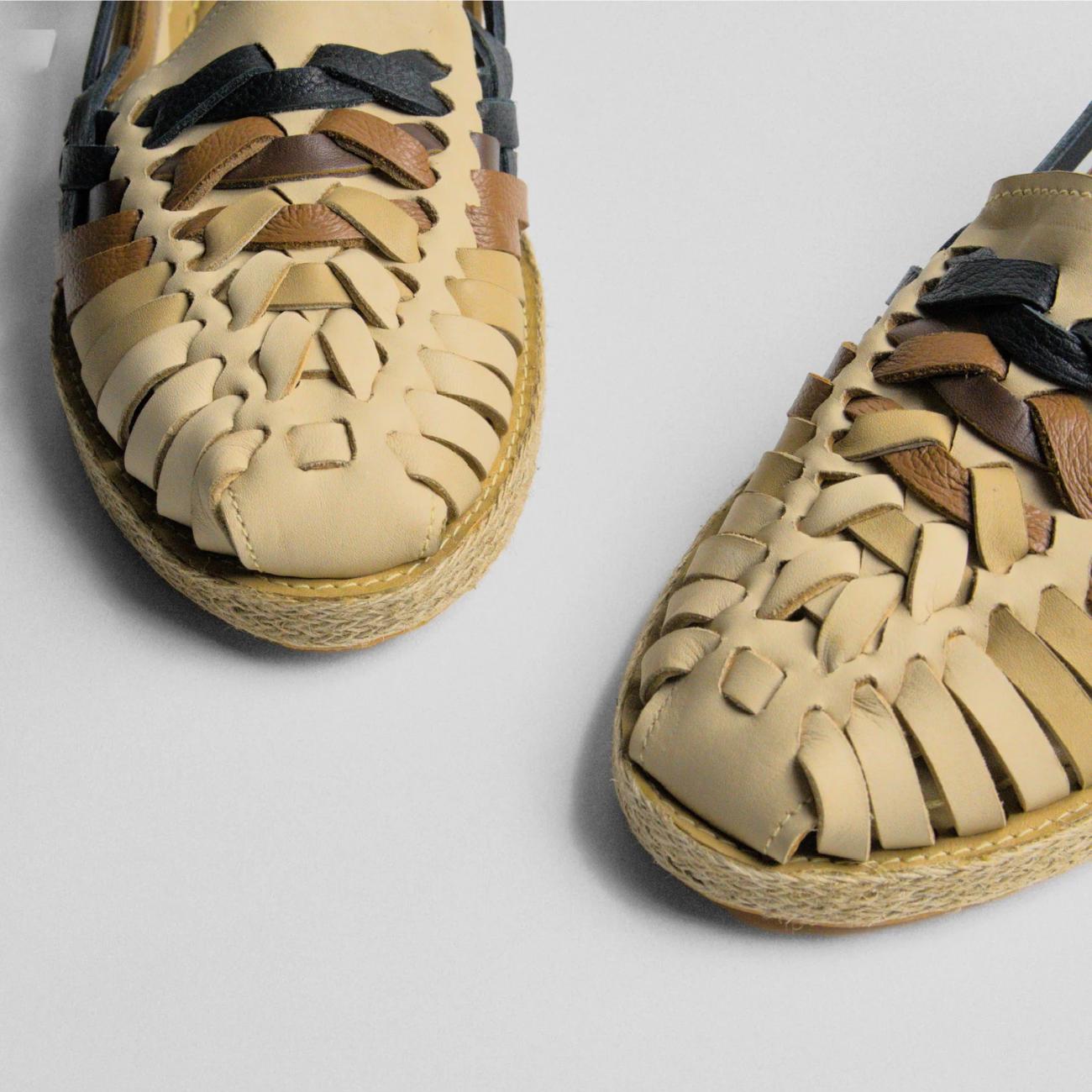 Handmade Colorful Leather Huarache Sandals – Tailor Leather