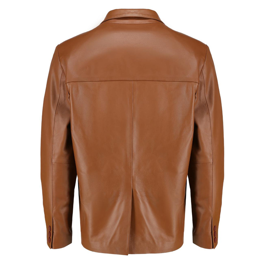 Men's Handmade Lambskin Leather Blazer – Tailor Leather