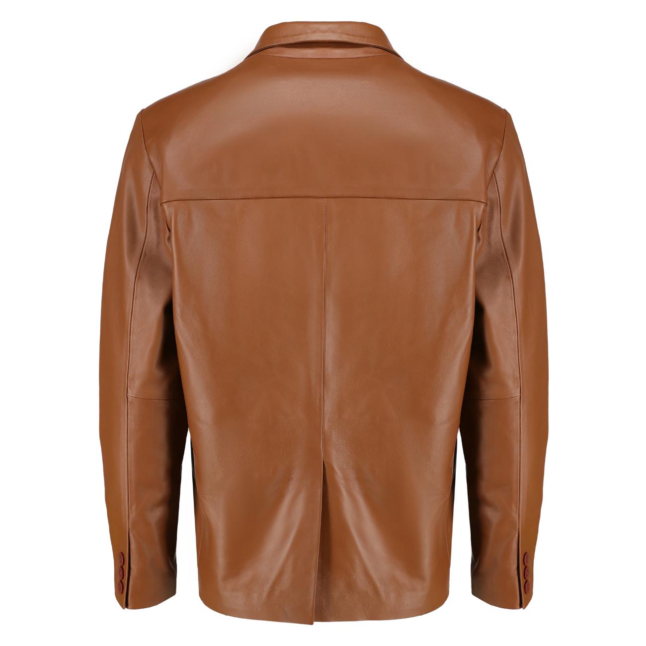 Men's Handmade Lambskin Leather Blazer – Tailor Leather