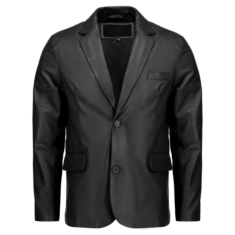 Men's Handmade Lambskin Leather Blazer – Tailor Leather