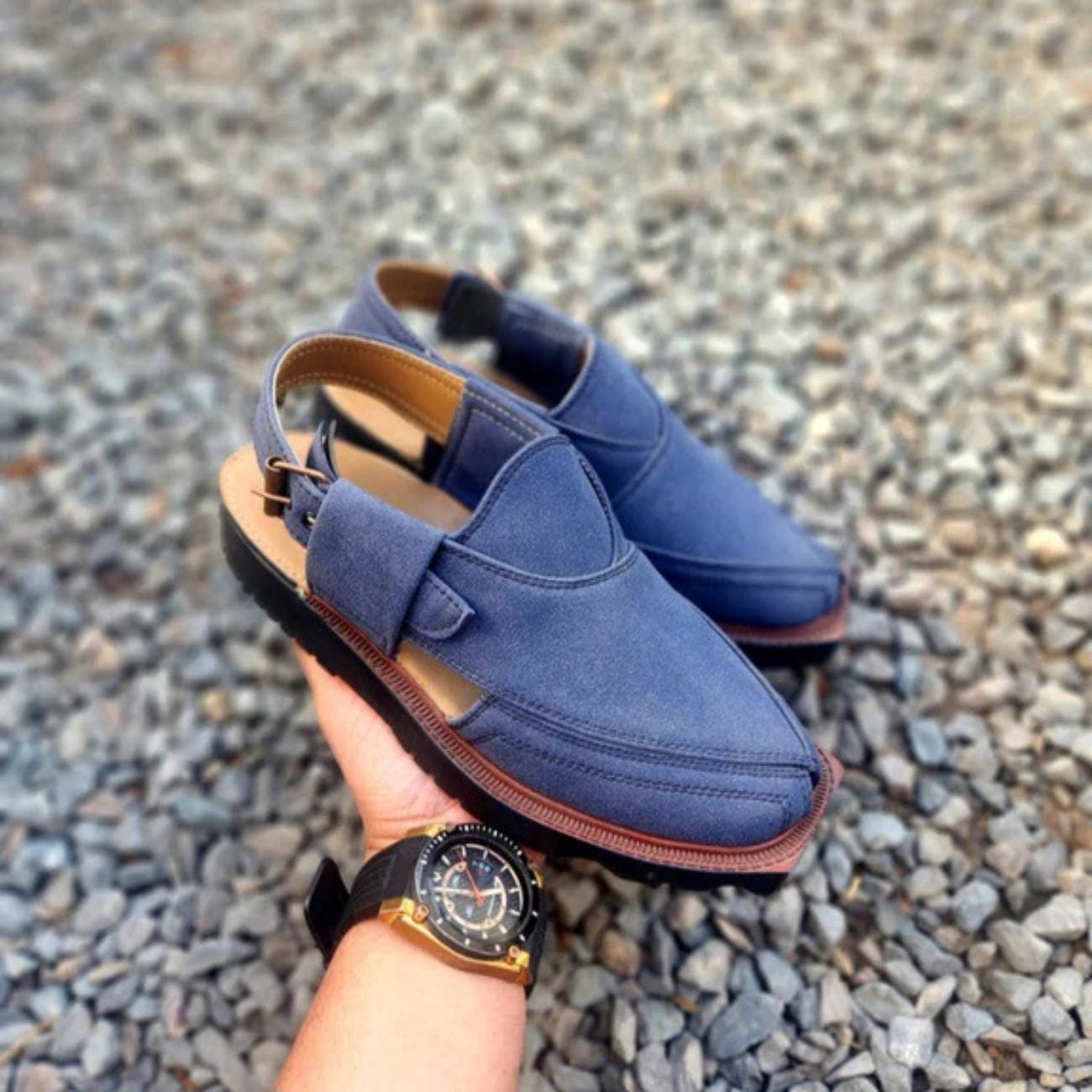 Men's Handmade Genuine Leather Peshawari Chappal – Tailor Leather