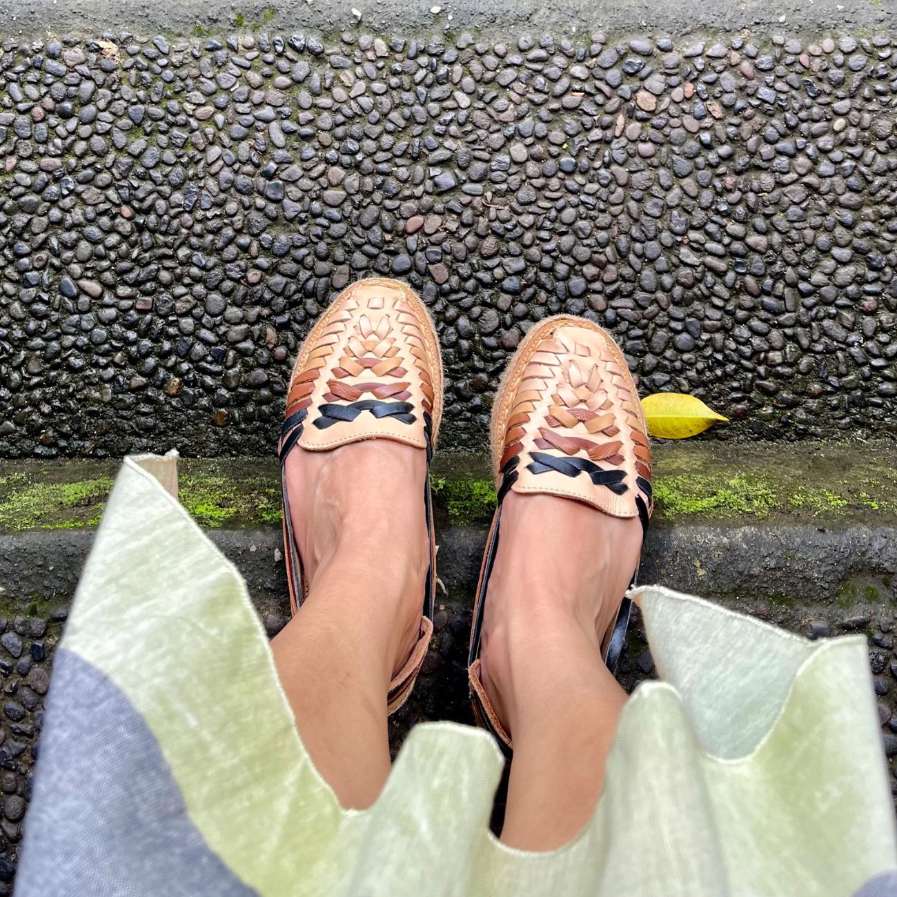 Handmade Colorful Leather Huarache Sandals – Tailor Leather