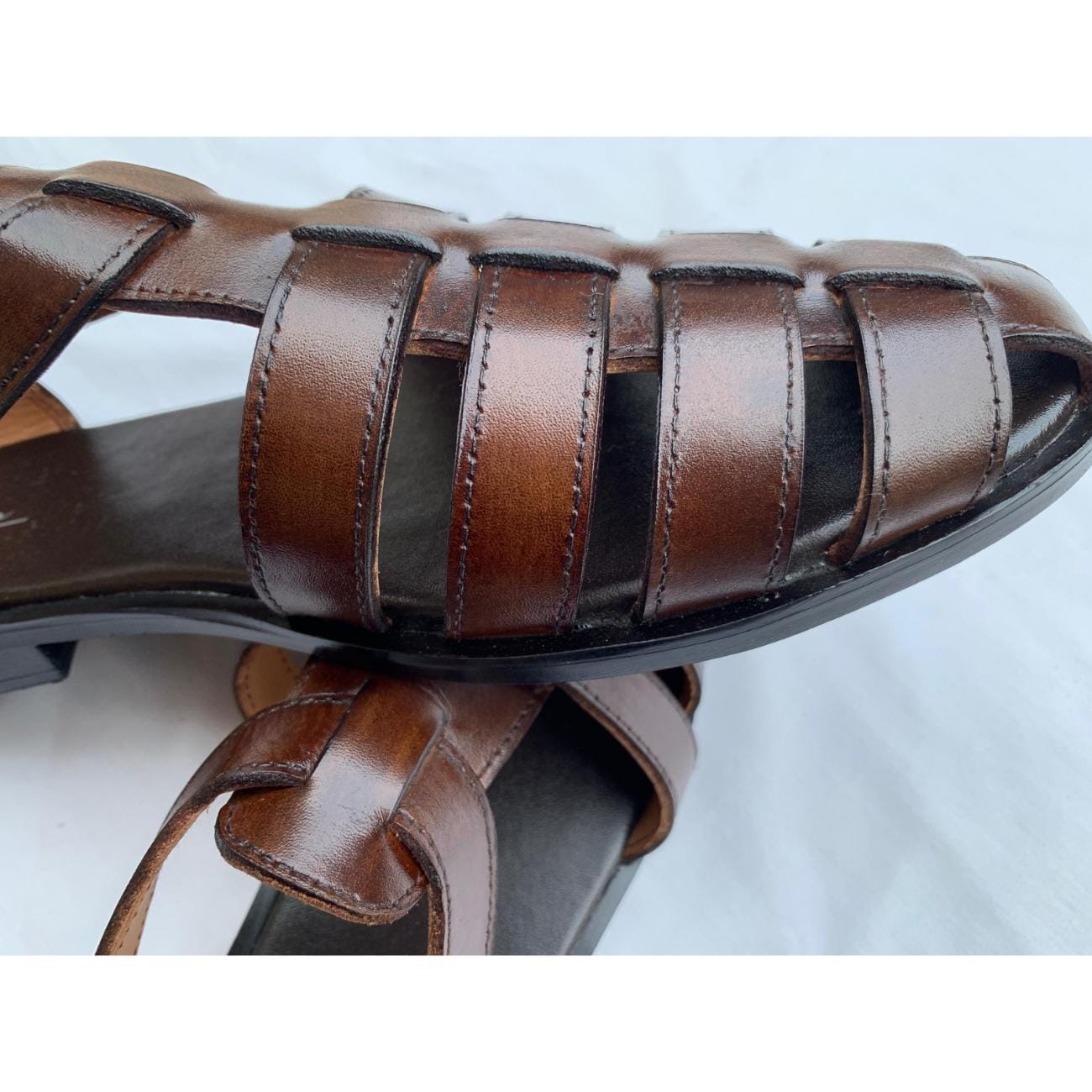 Men's Handmade Genuine Leather Fisherman Sandals – Tailor Leather