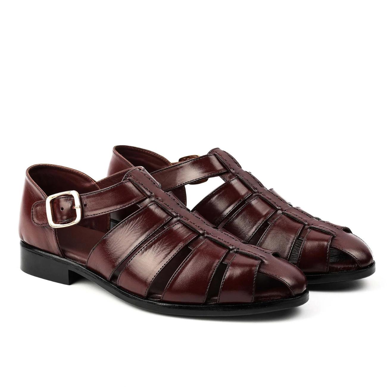 Men's Handmade Genuine Leather Fisherman Sandals – Tailor Leather