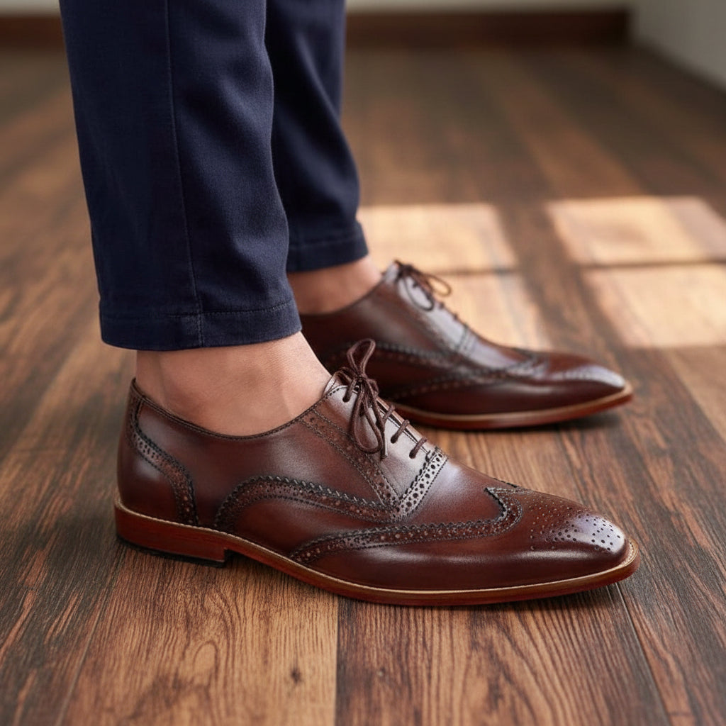 Men's Handmade Leather Brogues – Tailor Leather