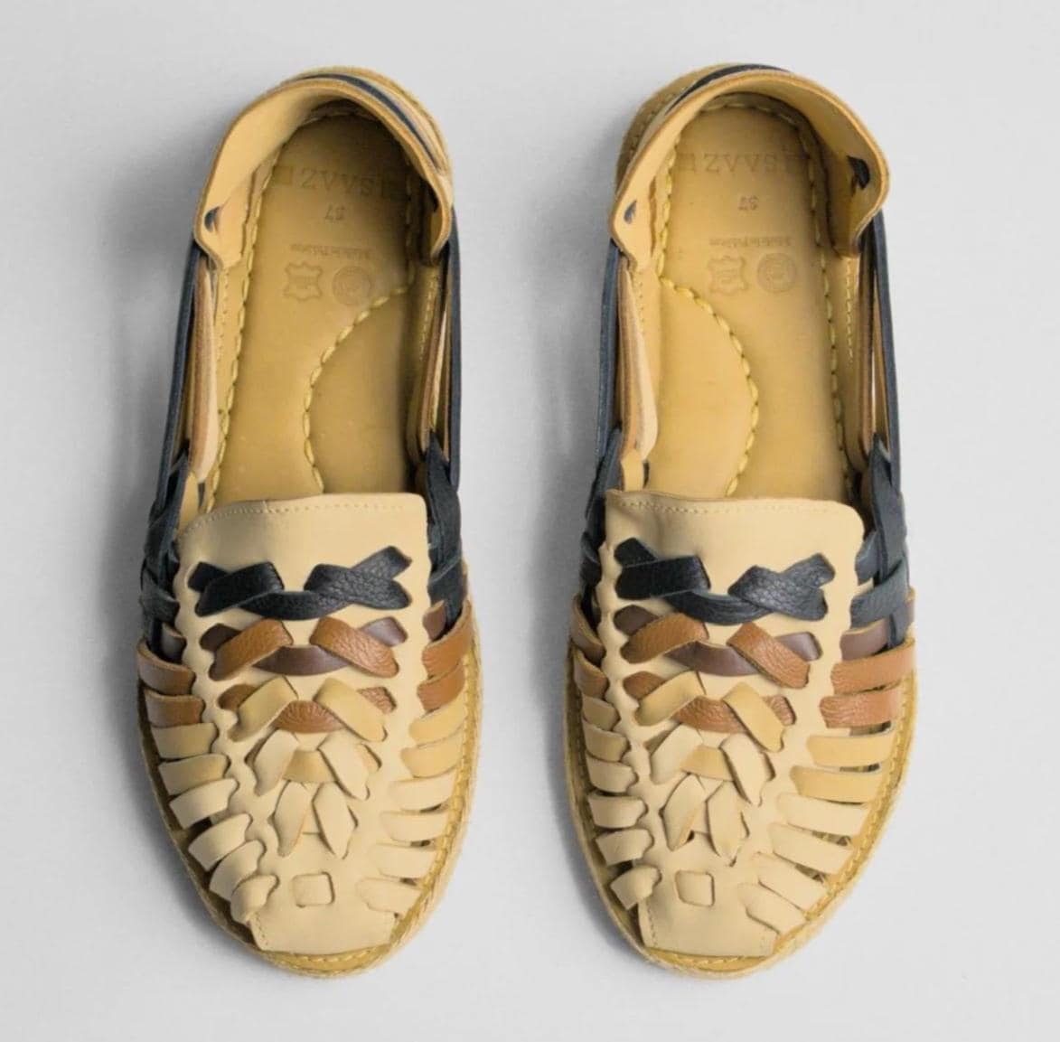 Handmade Colorful Leather Huarache Sandals – Tailor Leather