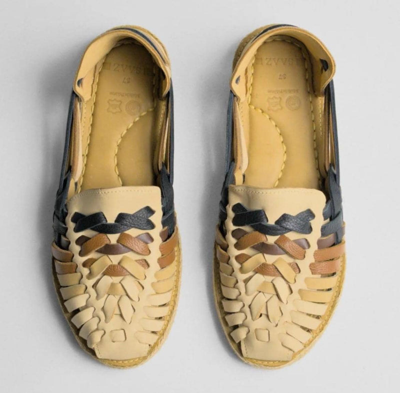 Handmade Colorful Leather Huarache Sandals – Tailor Leather