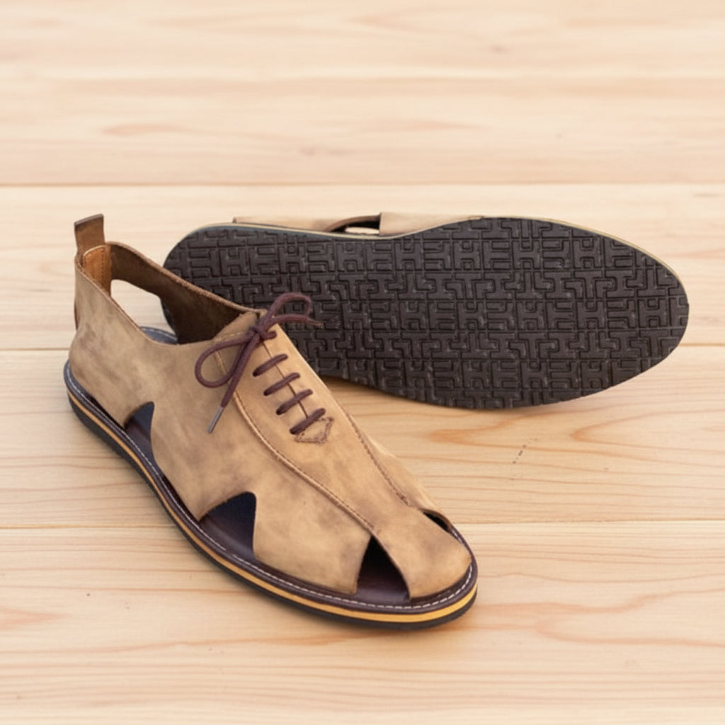 Men's Handmade Genuine Leather Sandals – Tailor Leather