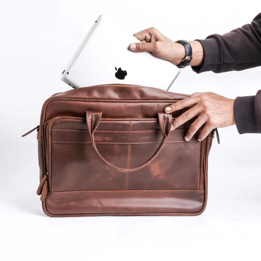 Handmade Leather Laptop Backpack – Tailor Leather