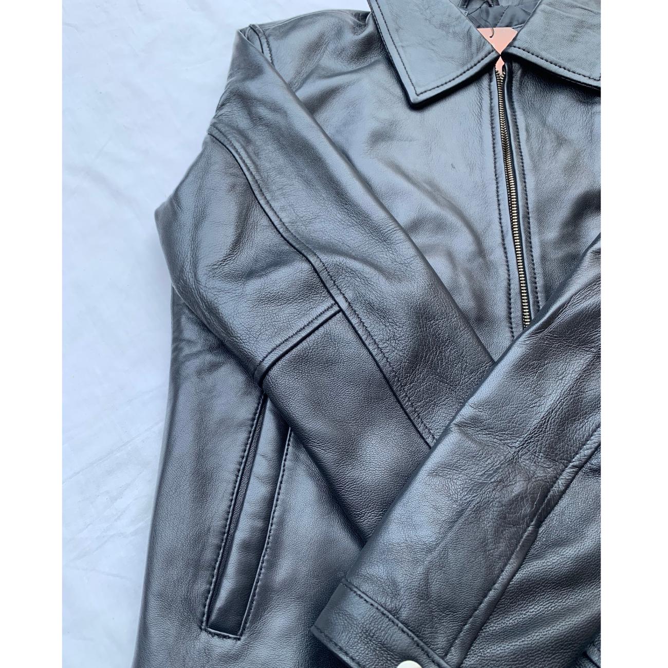 Men's Handmade Lambskin Leather Harrington Jacket – Tailor Leather