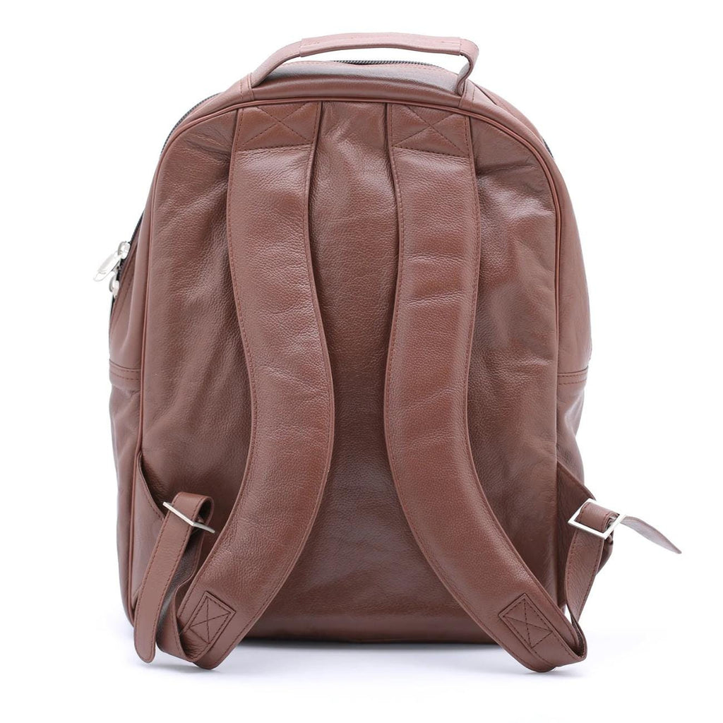 Handmade Black Leather 17" Laptop Backpack – Tailor Leather