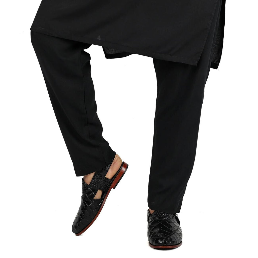 Men's Handmade Genuine Leather Peshawari Chappal – Tailor Leather