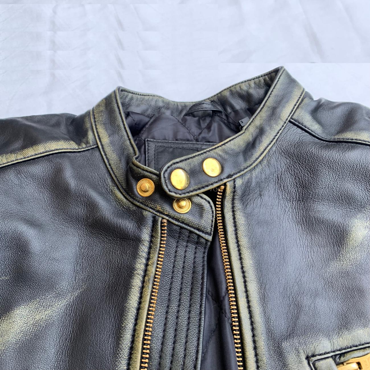 Women's Handmade Lambskin Leather Biker Jacket – Tailor Leather