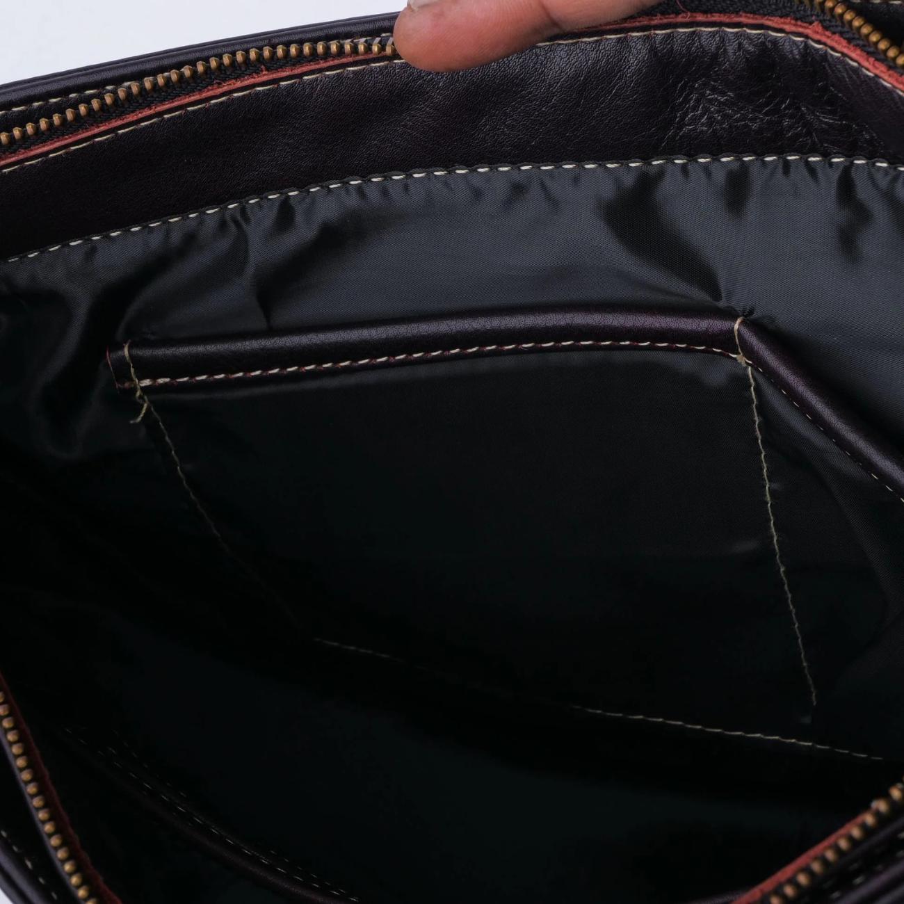 Handmade Tan Brown Leather Tote Bag – Shoulder Handbag – Tailor Leather