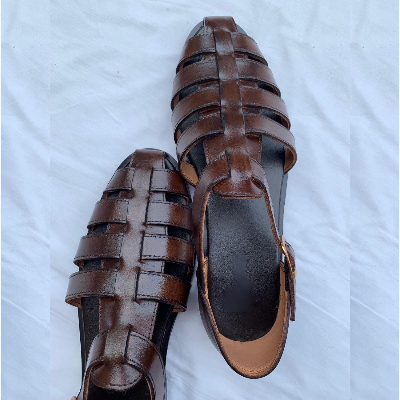 Men's Handmade Genuine Leather Fisherman Sandals – Tailor Leather