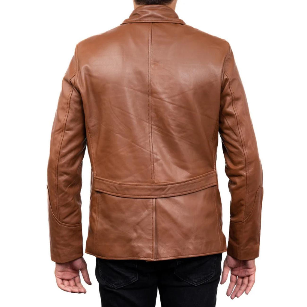 Men's Handmade Lambskin Leather Black Jacket – Tailor Leather