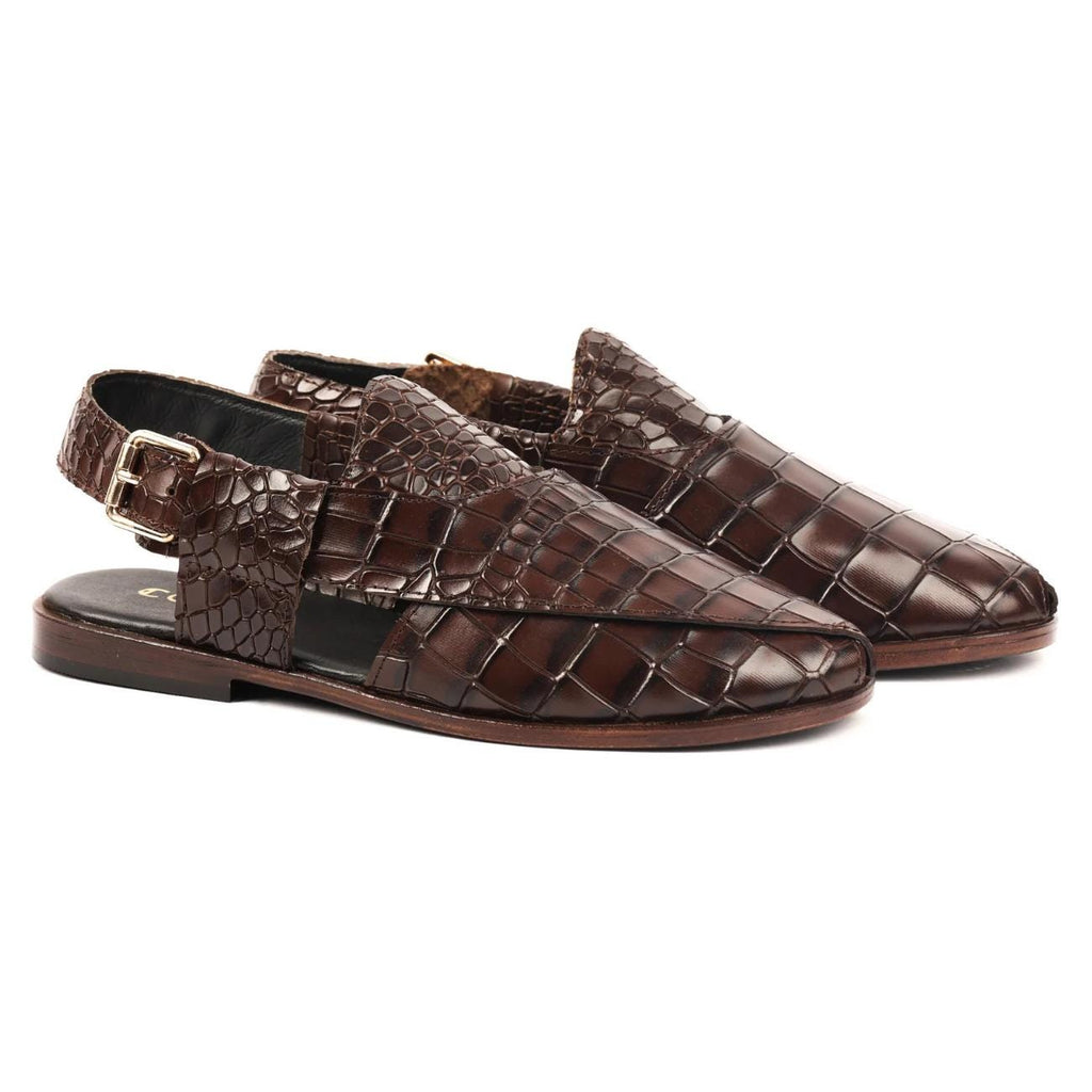 Men's Handmade Genuine Leather Peshawari Chappal – Tailor Leather