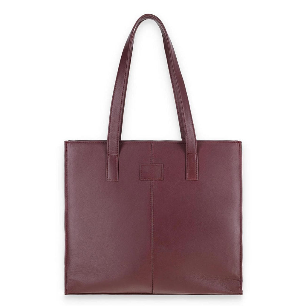 Handmade Tan Brown Leather Tote Bag – Shoulder Handbag – Tailor Leather