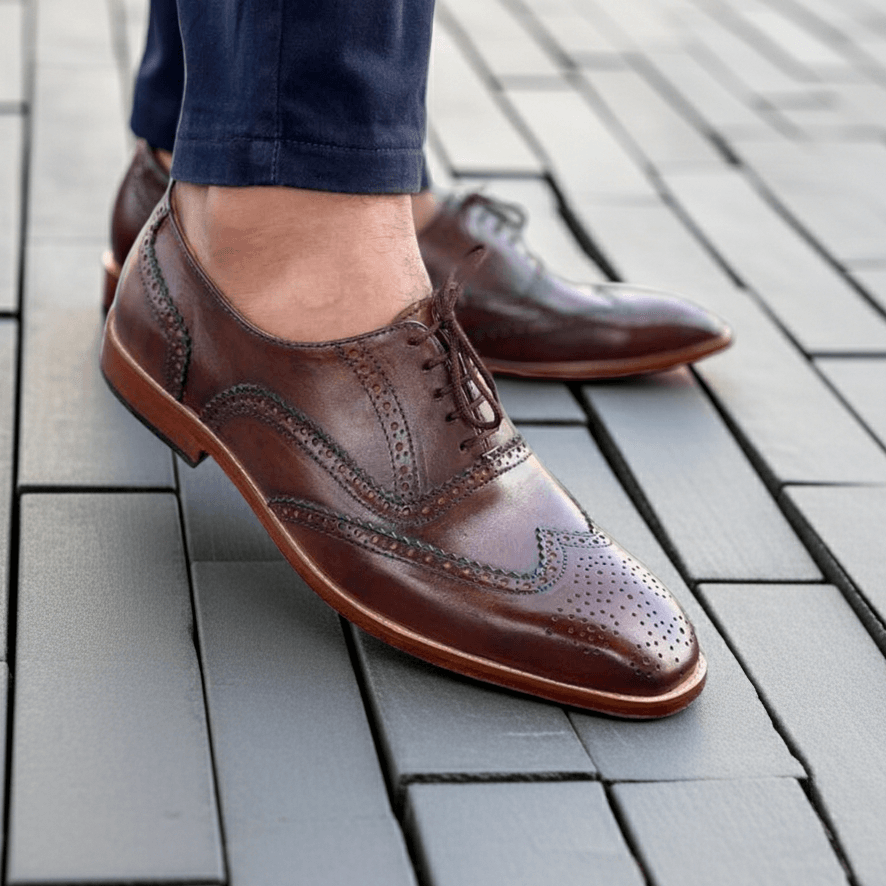 Men's Handmade Leather Brogues – Tailor Leather