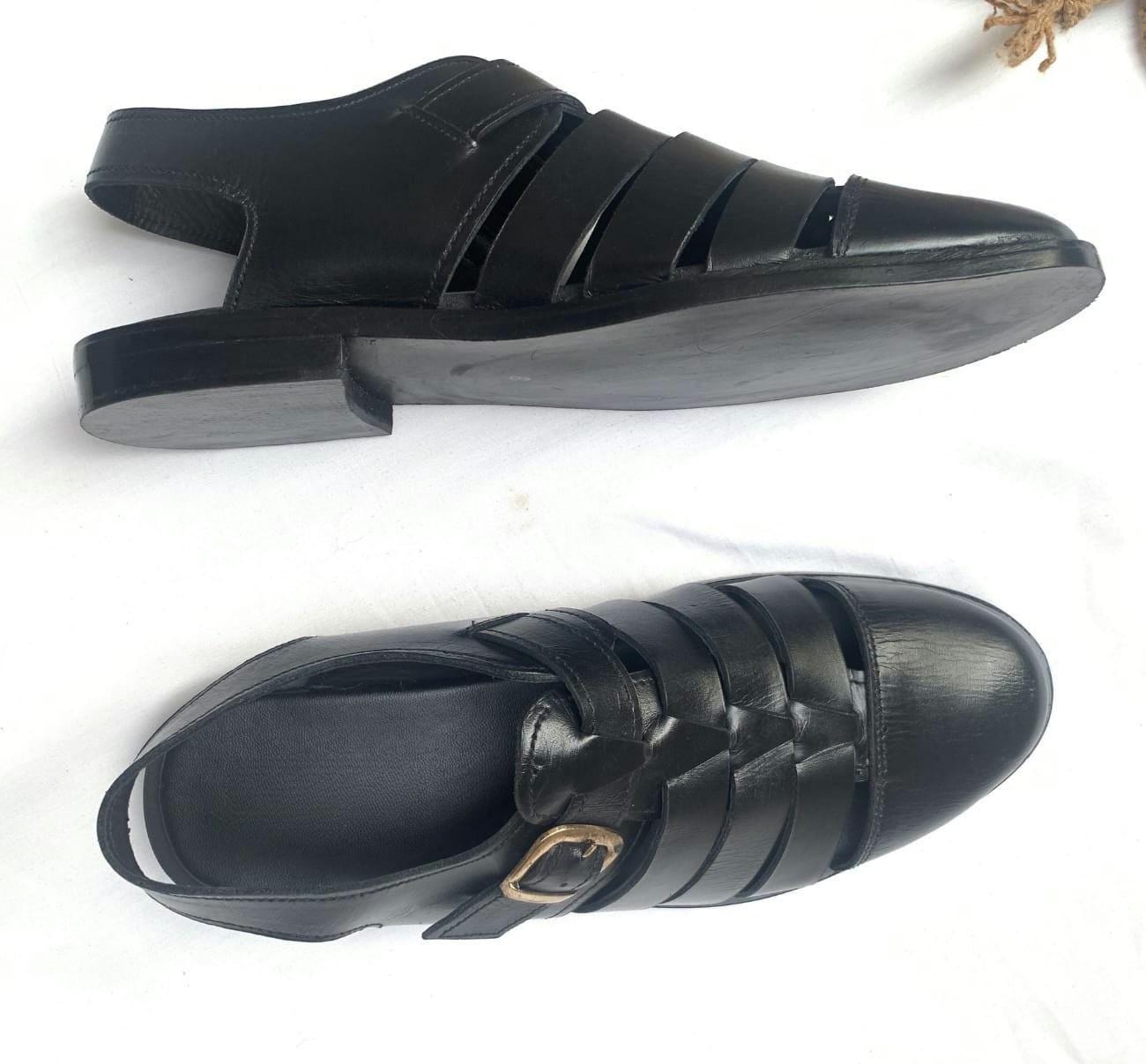 Men's Handmade Genuine Leather Fisherman Sandals – Tailor Leather