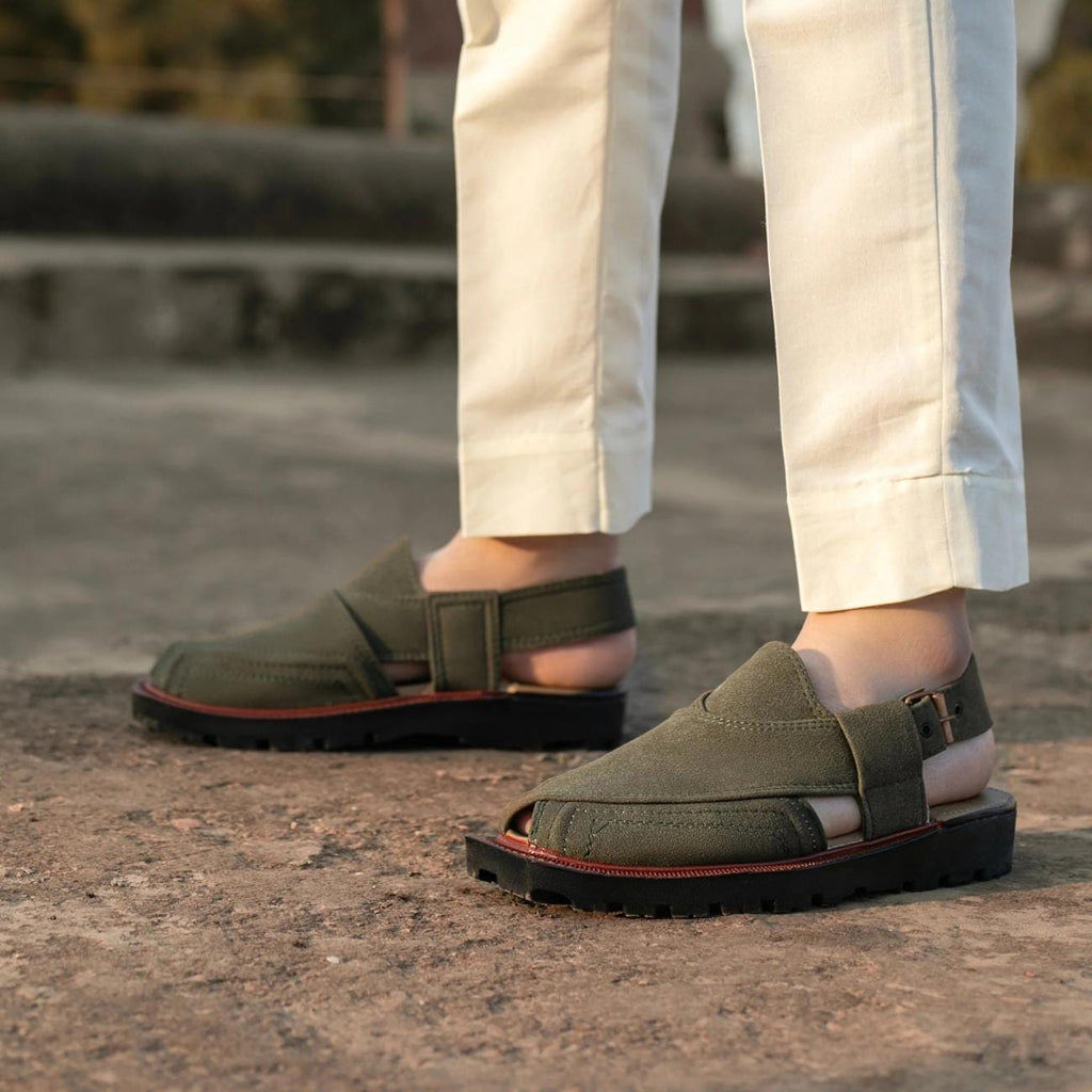 Men's Handmade Genuine Leather Peshawari Chappal – Tailor Leather