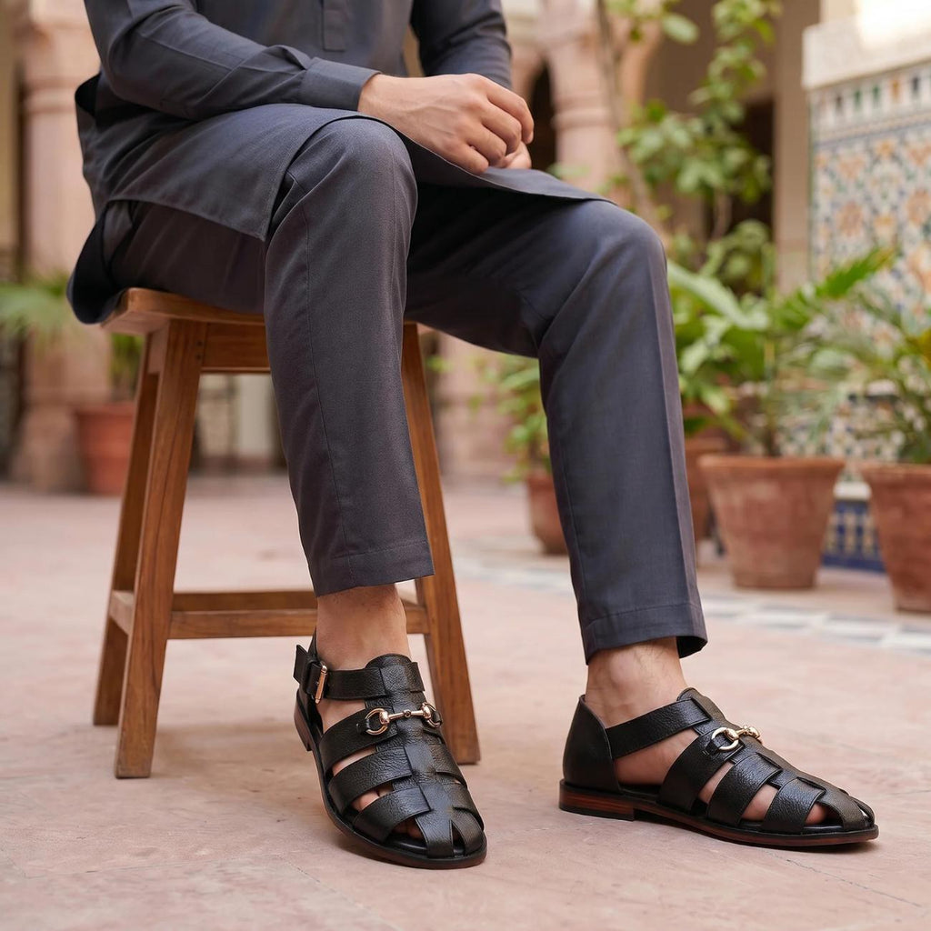 Men's Handmade Genuine Leather Fisherman Sandals – Tailor Leather