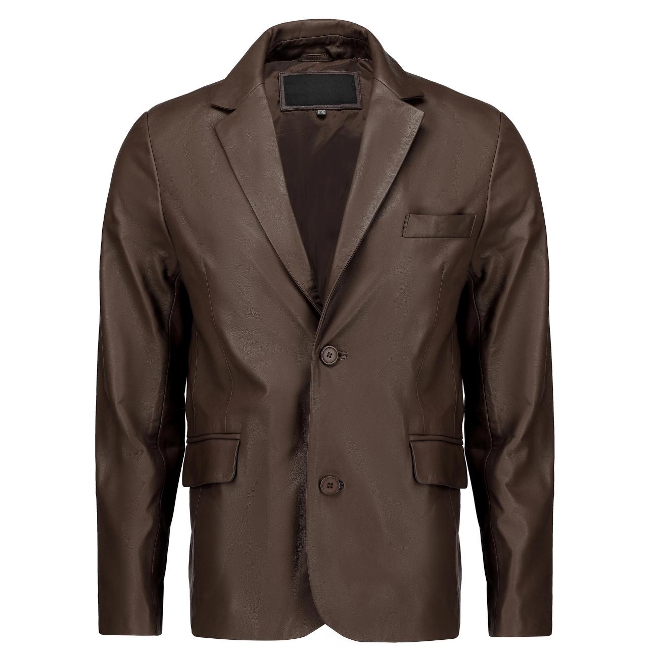 Men's Handmade Lambskin Leather Blazer – Tailor Leather