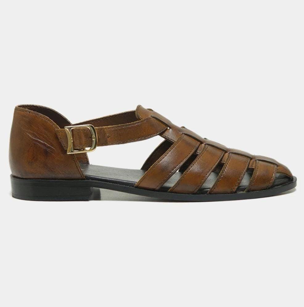 Men's Handmade Genuine Leather Fisherman Sandals – Tailor Leather