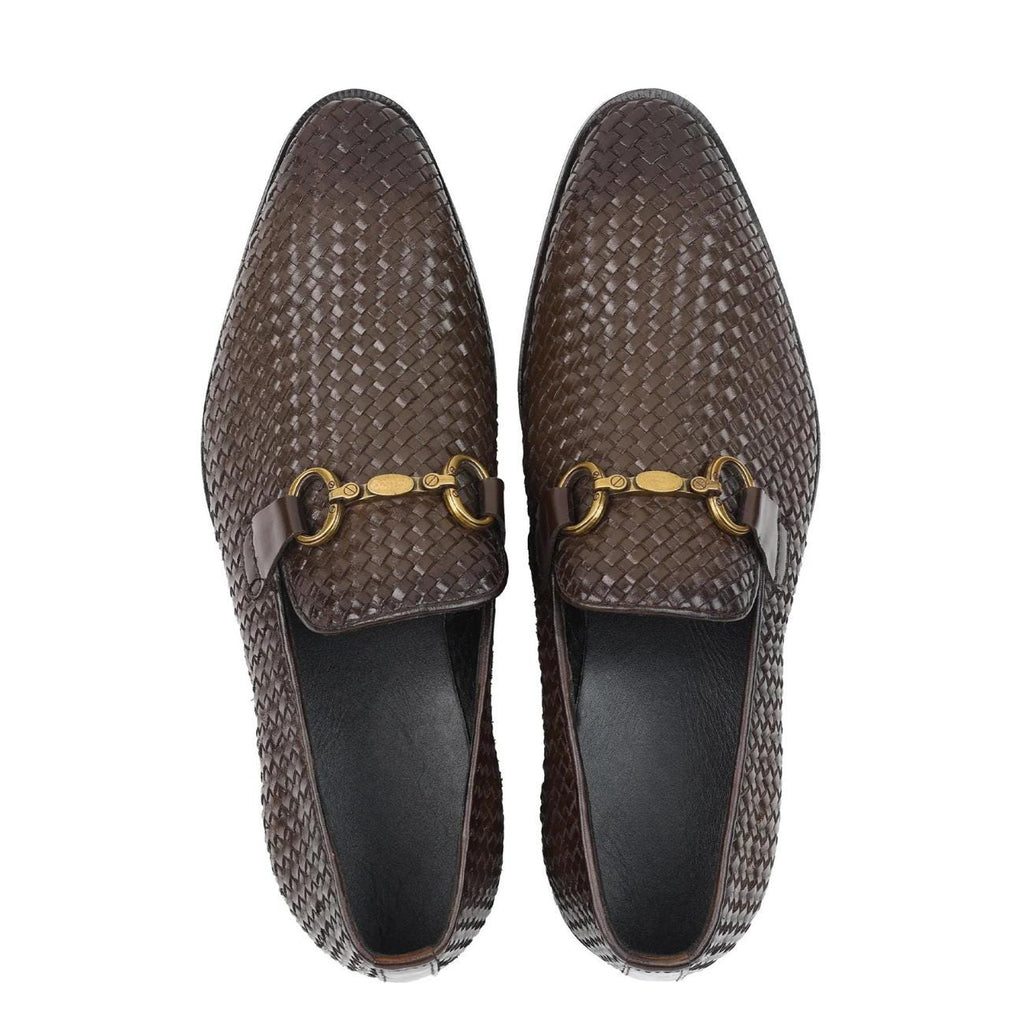 Men's Handmade Handwoven Leather Loafers – Tailor Leather