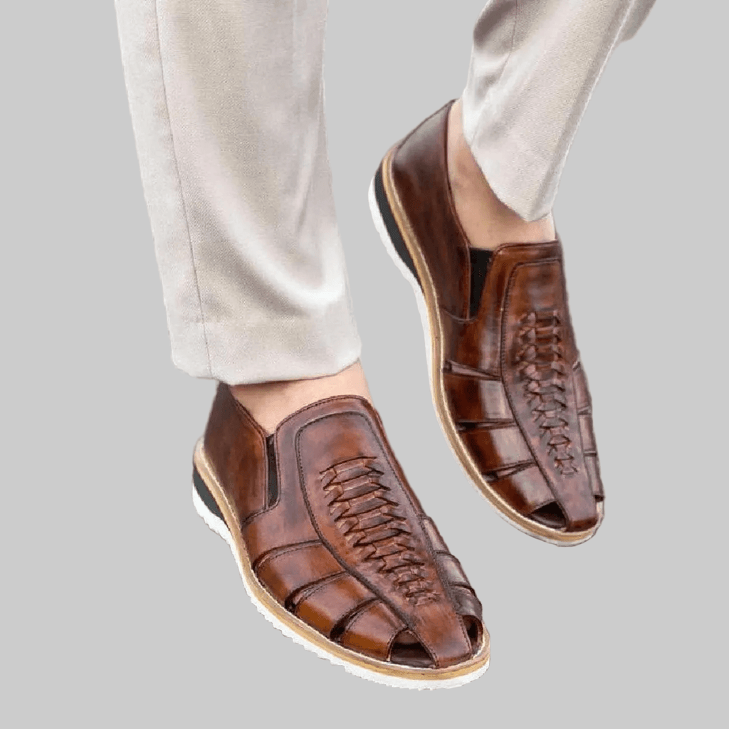 Handmade Leather Huarache Fisherman Sandals – Tailor Leather