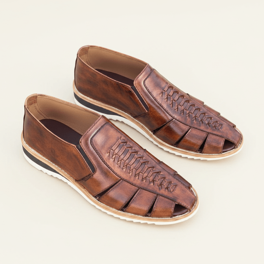 Handmade Leather Huarache Fisherman Sandals – Tailor Leather