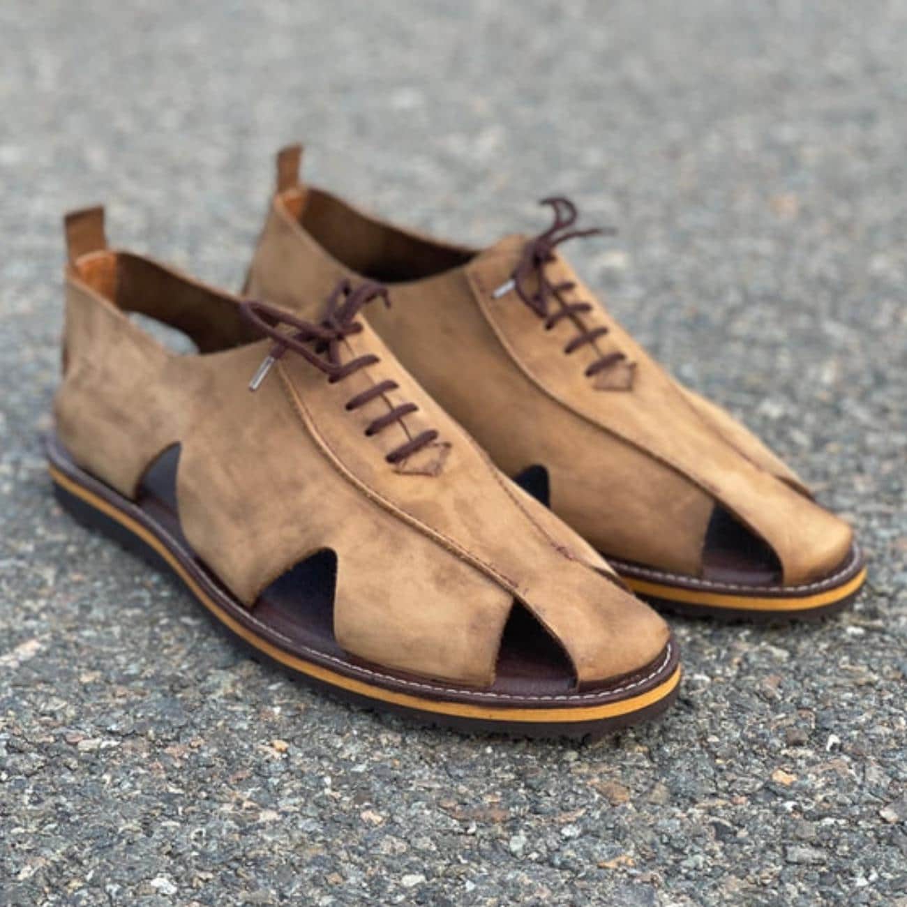Men's Handmade Genuine Leather Sandals – Tailor Leather