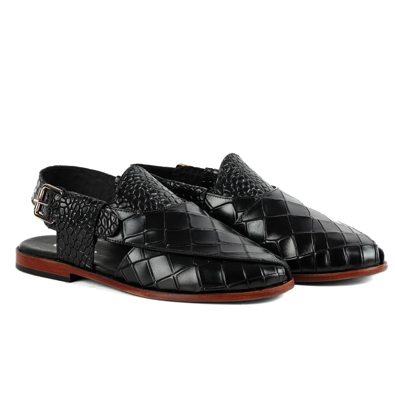 Men's Handmade Genuine Leather Peshawari Chappal – Tailor Leather