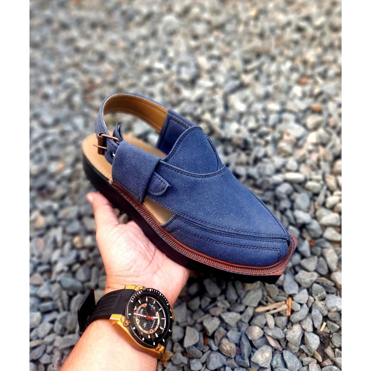 Men's Handmade Genuine Leather Peshawari Chappal – Tailor Leather