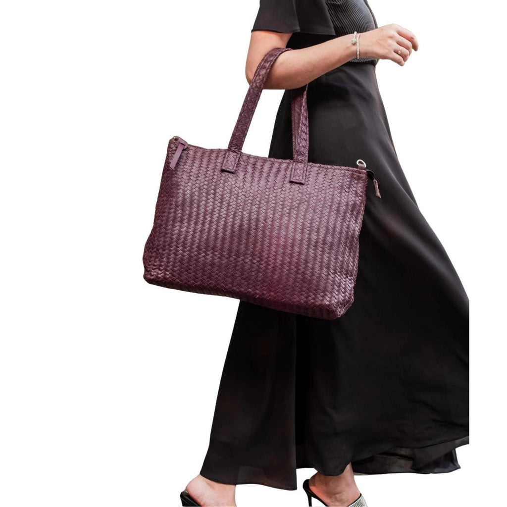 Handmade Leather Tote Bag – Shoulder Handbag – Tailor Leather